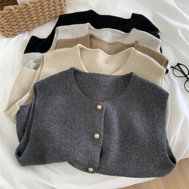 Women button up cardigan