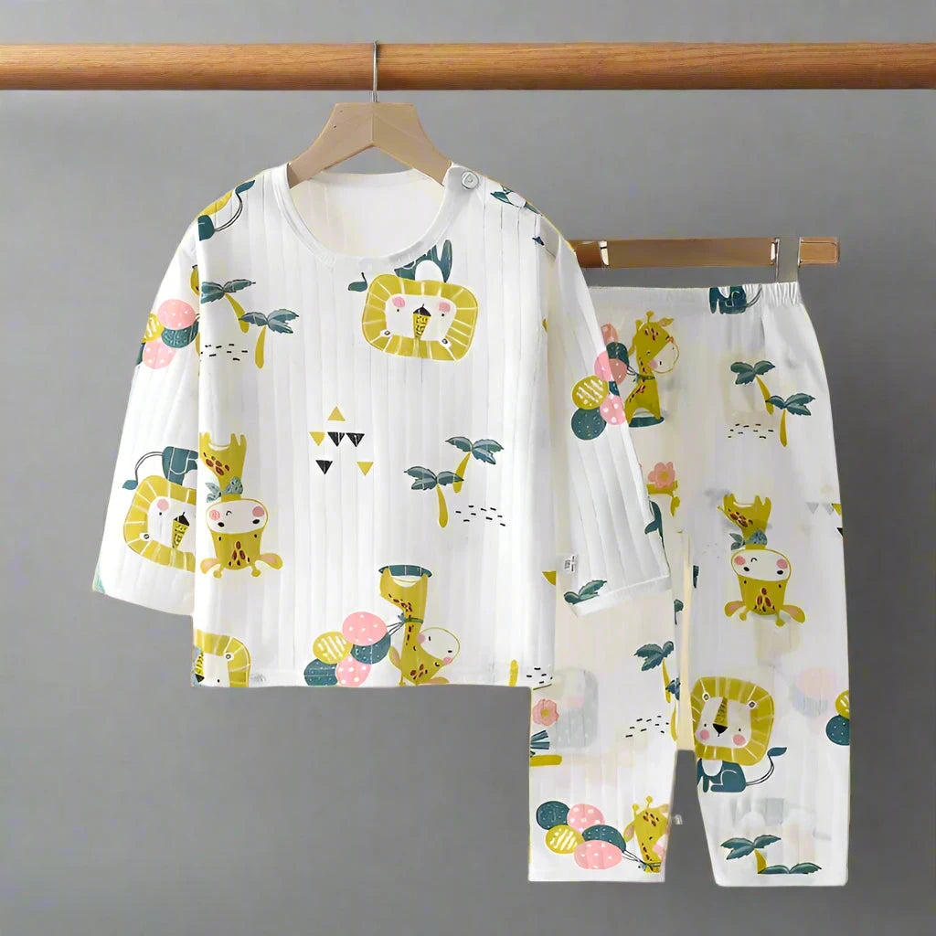 Children long sleeved pyjamas