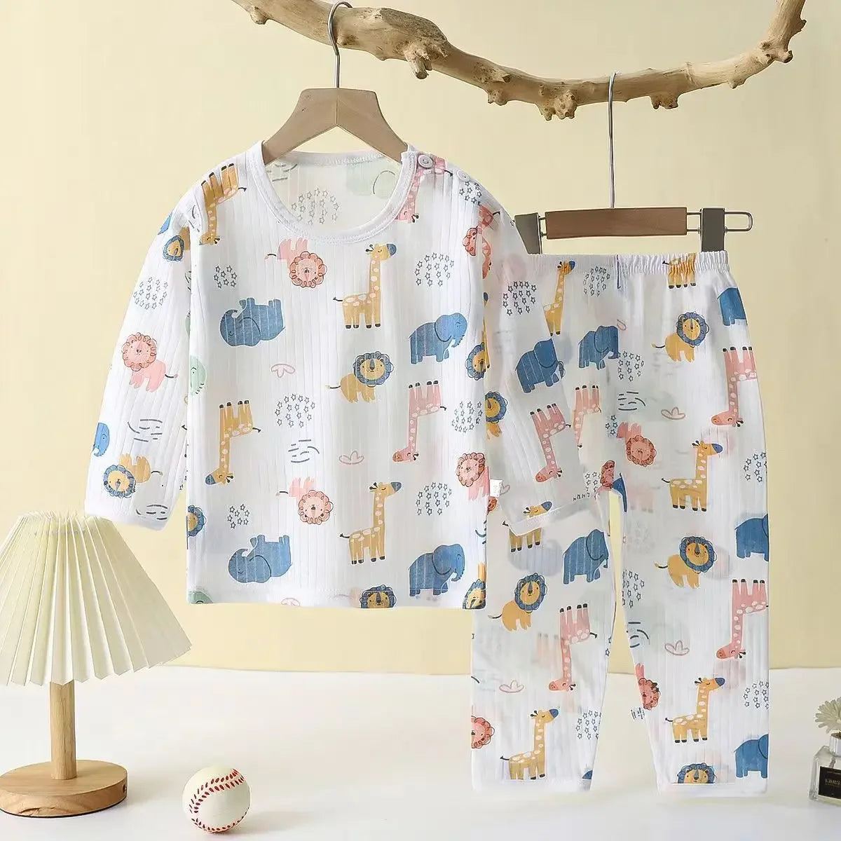 Children long sleeved pyjamas