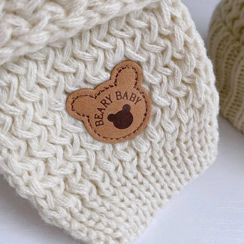 Little bear scarf and hat set