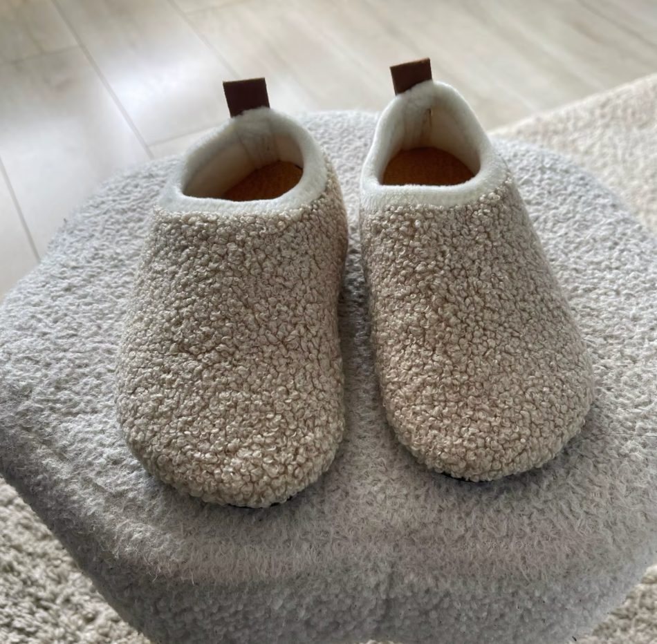 Children's warm cotton slippers