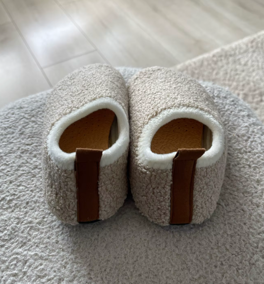 Children's warm cotton slippers