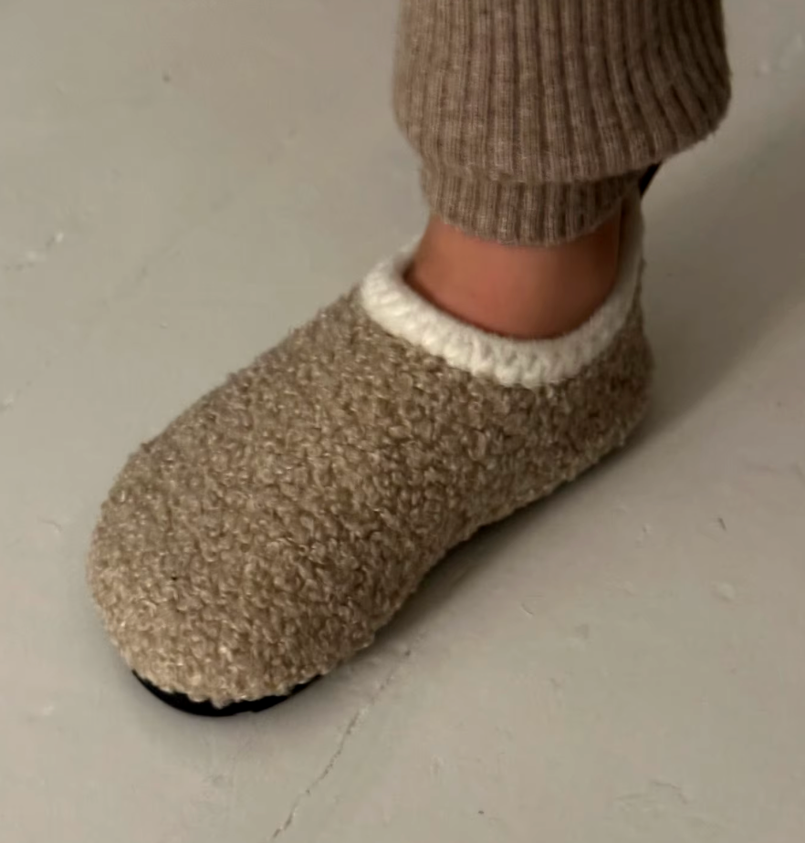 Children's warm cotton slippers