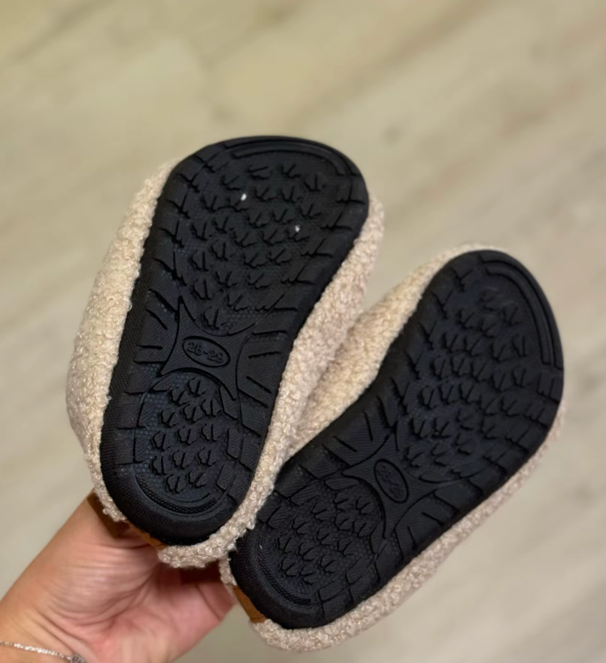 Children's warm cotton slippers